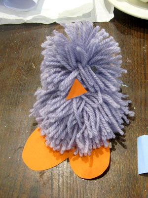 One of the Easter chicks made by the group! :-)